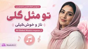 اهنگ AI Global Musics – تو مثل گلی ناز و خوشکیلی Best persian song با صدای زن