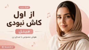 اهنگ از اول کاش نبودی مینل هوش مصنوعی با صدای زن