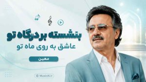 اهنگ بنشسته بر درگاه تو عاشق به روی ماه تو هوش مصنوعی معین
