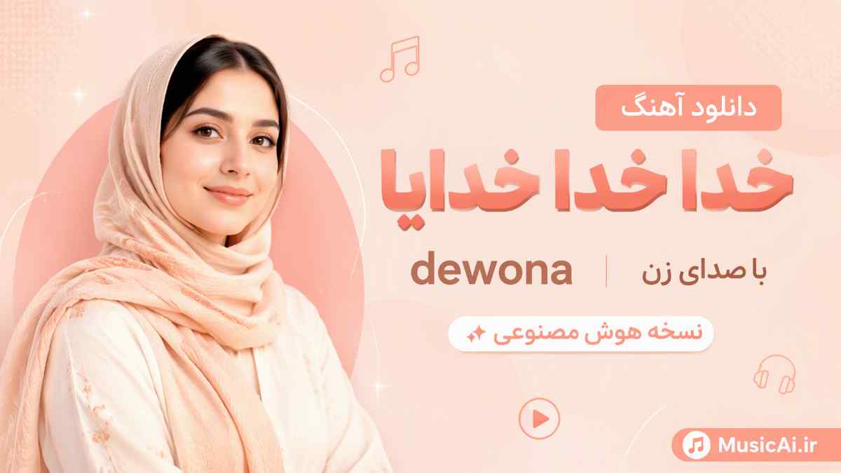 اهنگ خدا خدا خدایا dewona هوش مصنوعی با صدای زن